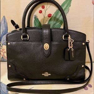 Coach Satchel Mercer 24 multifunction purse Black